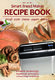 Recipe book bread maker